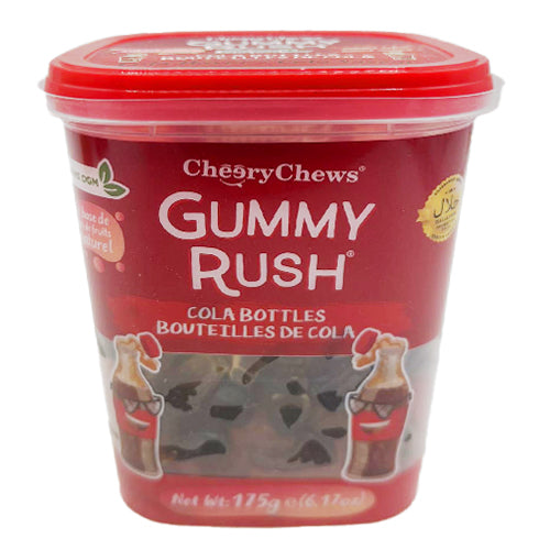 Cheery Chews Gummy Rush-Cola Bottles 175g