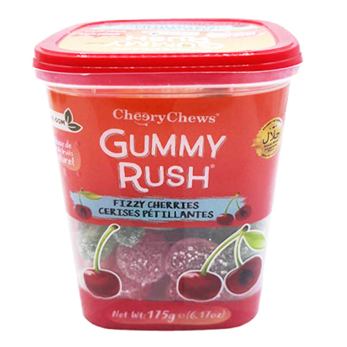 Cheery Chews Gummy Rush 碳酸樱桃软糖 175g