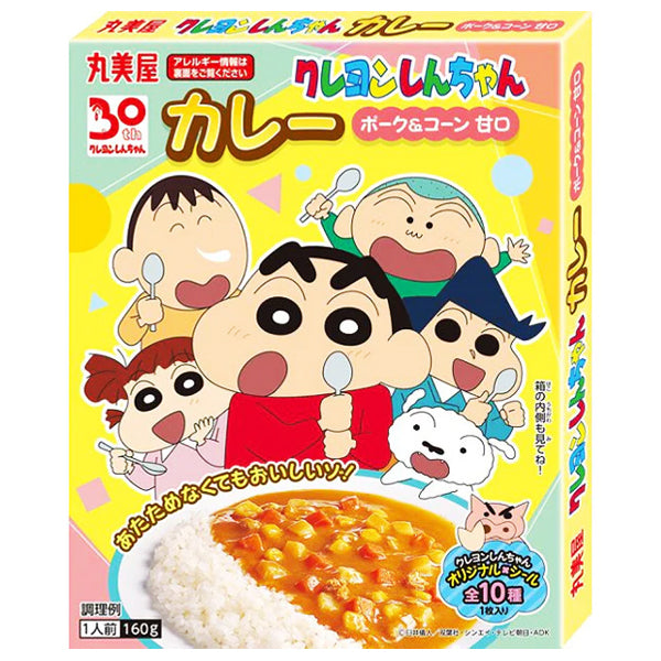 蜡笔小新 咖喱猪肉玉米 160g