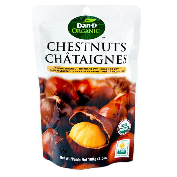 Dan.D.Pak Organic Chestnuts 100g