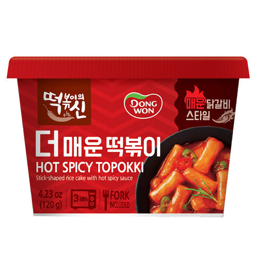 DongWon Hot Spicy Topokki Cup 120g