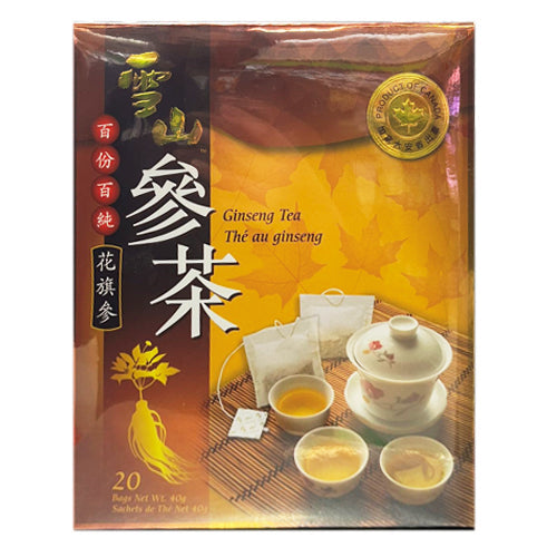 Ginseng Tea Product of Canada 20 Bags