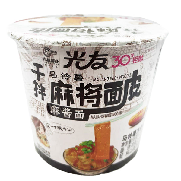 Guangyou Spicy Wide Potato Noodle Sesame Sauce 100g