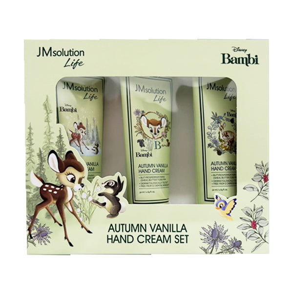 JMsolution Disney Bambi Autumn Vanilla Hand Cream Set