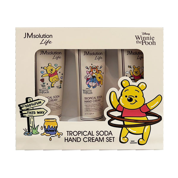 JMsolution Winnie the Pooh Tropical Soda Hand Cream Set