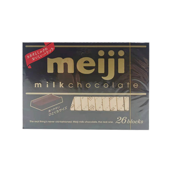 Meiji Milk chocolate 26 Blocks