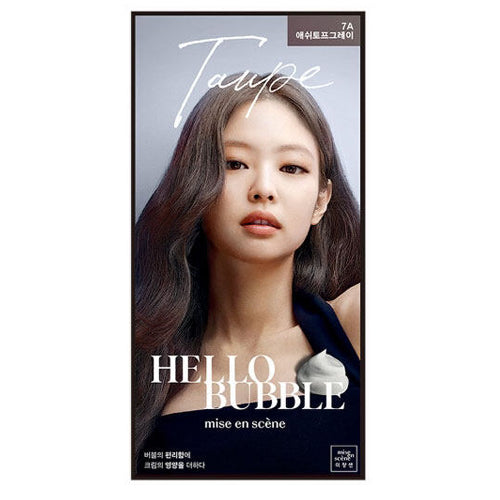 Mise En Scene  Hello Bubble Foam Color hair dye 7A Ash Taupe Gray