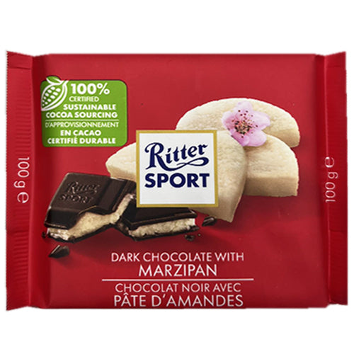 Ritter Sport 杏仁蛋白软糖黑巧克力 100g