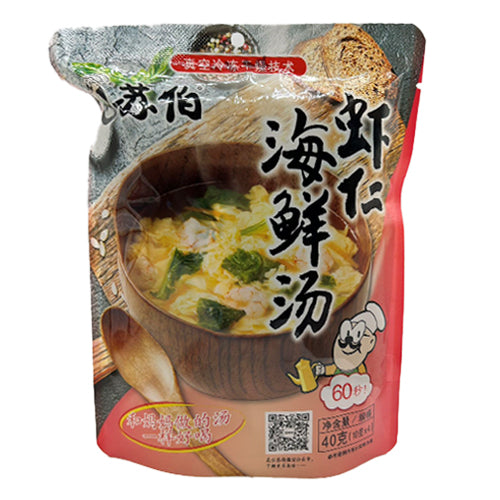 穌伯虾仁海鲜汤 40g