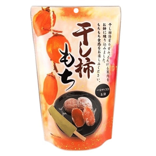 Seiki Bite Sized Mochi Snack Dried Persimmon Flavour 130g