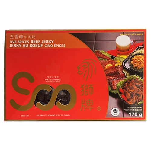 Soo Five Spices Beef Jerky 170g