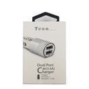Teco Dual Port Car(3.4A) Charger