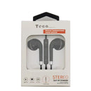 Teco Universal Earphone (3.5mm) T02 White