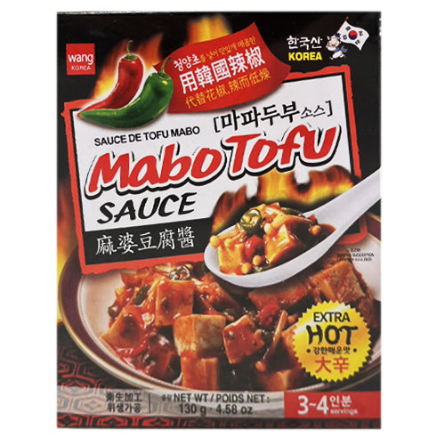 Wang Korea Mabo Tofu Sauce Extra Hot 3-4 servings
