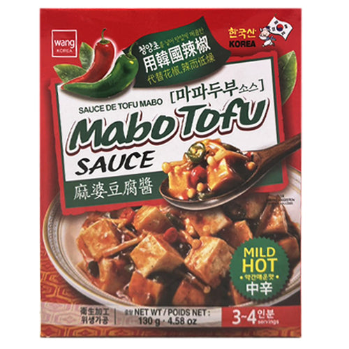 Wang Korea Mabo Tofu Sauce Mild Hot 3-4 servings